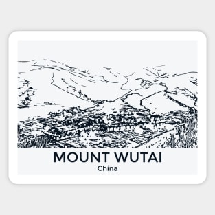 Mount Wutai - China Sticker